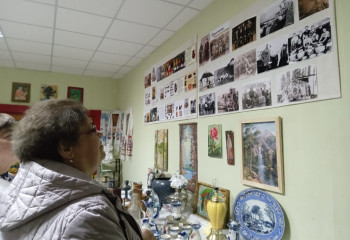 11 мая Юдановский СДК Экскурсию по краеведческой комнате, провели для первых посетителей. 